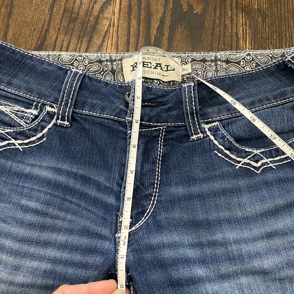 Ariat R.E.A.L Entwined Mid-Rise Bootcut Jeans - Picture 15 of 15